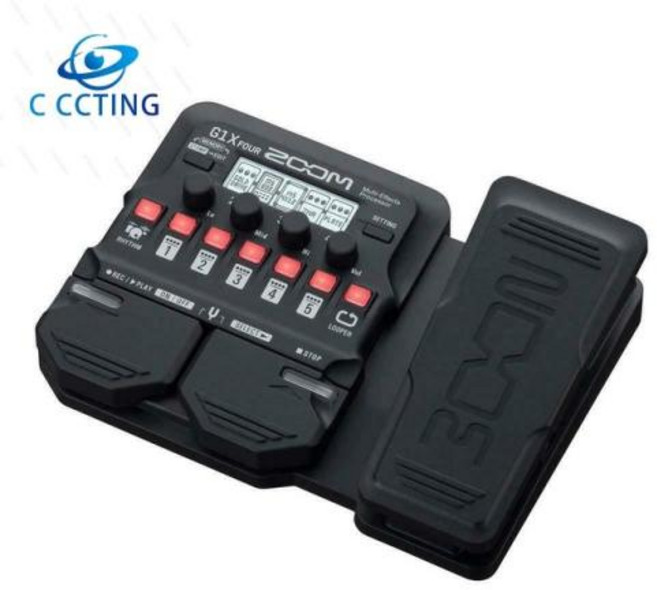 멀티이펙터 ZOOM 일렉트릭 기타 이펙트 프로세서 오디오 악기 액세서리 G1 FOUR G1X 4 개