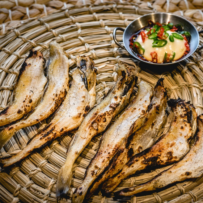 반건조 노가리 조미 두절 앵치 (중간크기), 1개, 250g