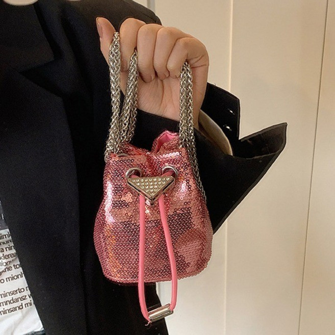 미니백 스팽글 복조리 체인스트랩 여성 크로스백