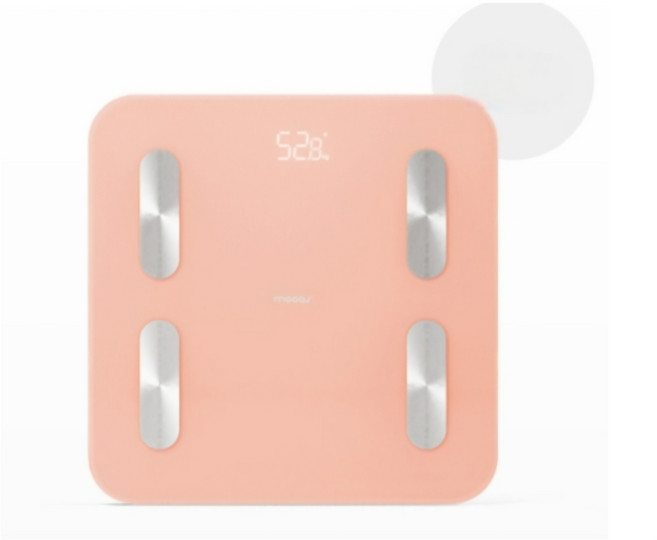 무아스 스마트 체성분 체중계, MBCS3, 코랄, 1개