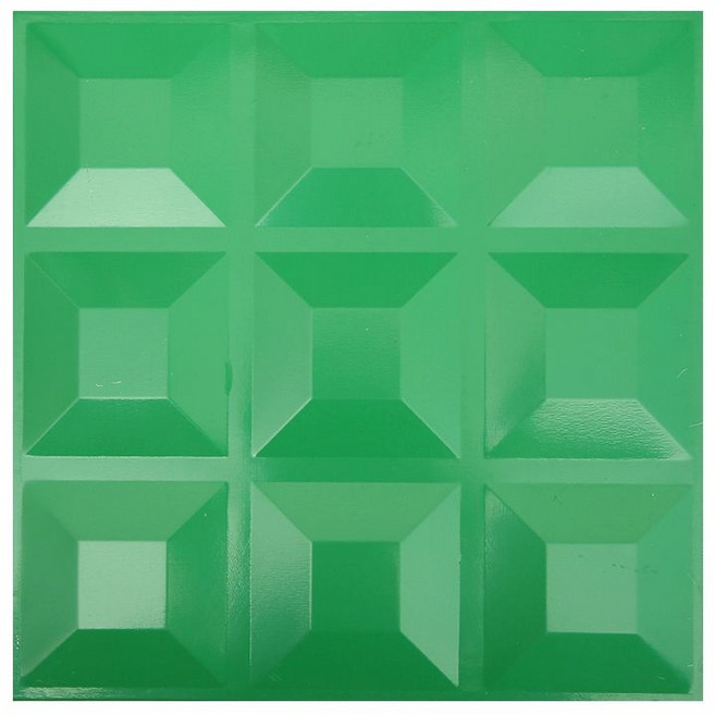 PVC 패널 꽃잎모양 너트 나사 포인트벽지 리벳너트, 불포함, 컬러강 9구 3D 클립판