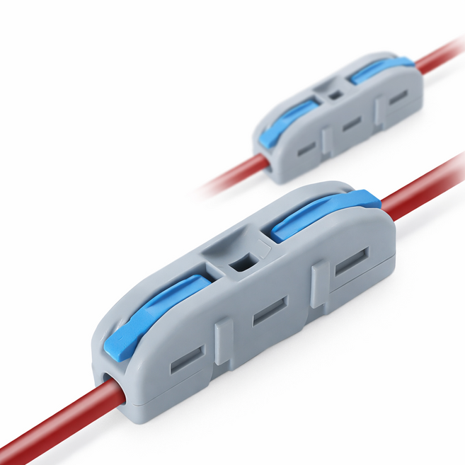 디디플렉스 전선 연결 커넥터 전기선 와이어 콘넥터 단자 블루, 30개