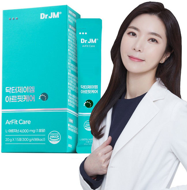 닥터제이엠 아르핏케어 고함량 아르기닌 슬림 활력 수험생 중년건강 운동, 300g, 1개