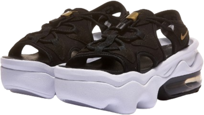 (나이키코리아 AS가능) 에어 맥스 코코 샌들 운동화 키높이 블랙 화이트 5cm