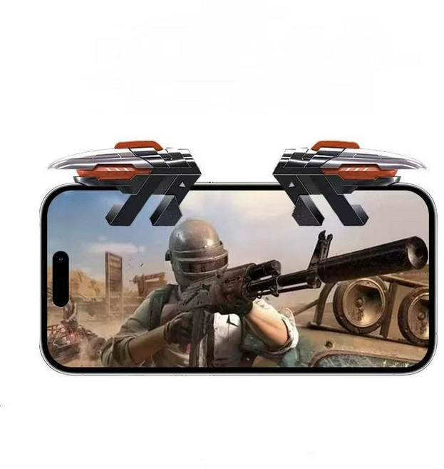 하이엑스 고급형 스마트폰 6지연동 모바일 게임 합금 트리거, 혼합, 2개, -AK06-