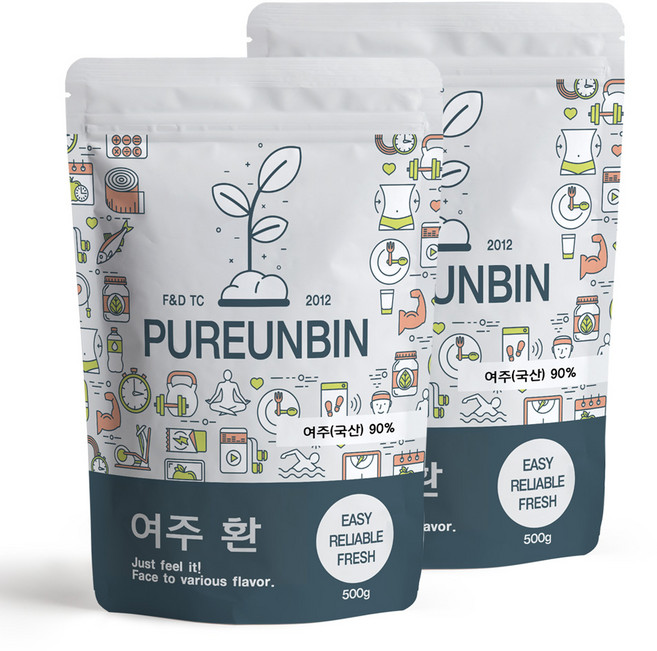푸른빈 여주 환, 500g, 2개