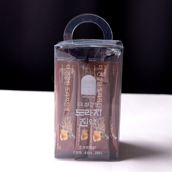 지리산별마루 국내산100% 도라지진액 스틱 도라지즙 도라지액기스, 1박스, 35개입, 15ml