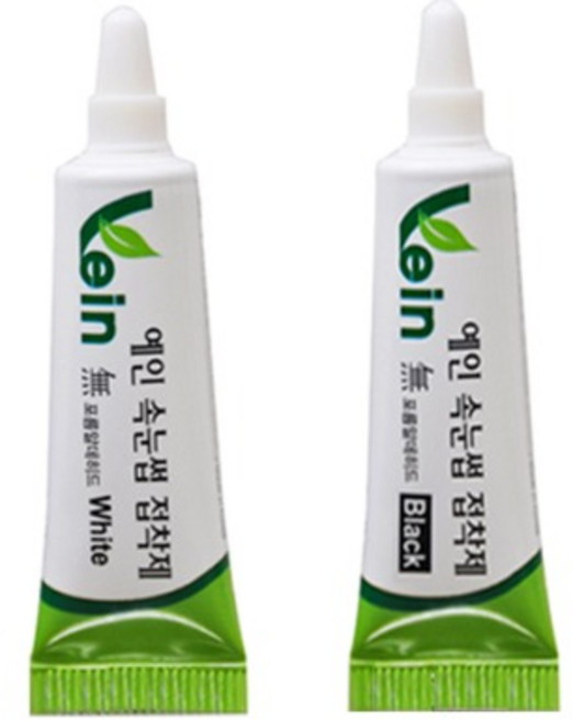 레비스 예인 속눈썹글루 튜브 순한 속눈썹풀 7g 1개 속눈썹접착제 화이트 반투명 블랙 인조 셀프 눈썹풀