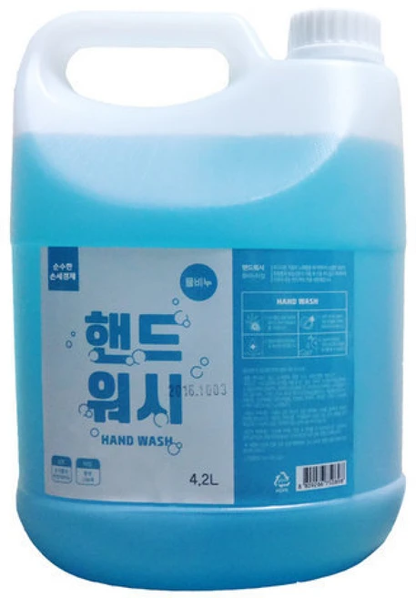 핸드워시 물비누 /손세정제/대용량/리필, 1개, 4.2L - 쿠팡