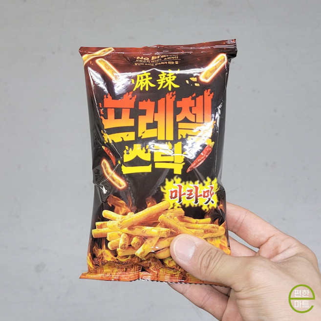 노브랜드 프레첼 스틱 마라맛, 6개, 65g