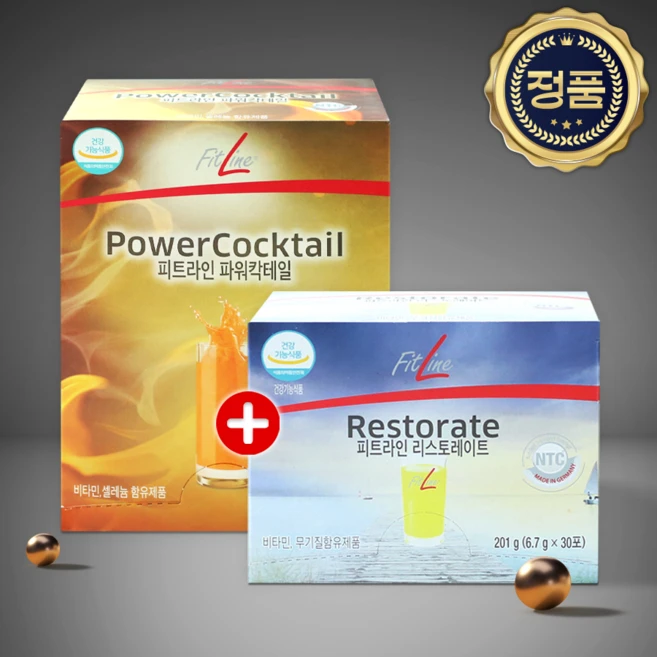 [Autoship간편구매] 피엠인터내셔널 피엠2종 독일피엠 PM쥬스 독일pm 2종세트 타먹는비타민 <파워칵테일+리스토레이트>, 1세트 - 쿠팡
