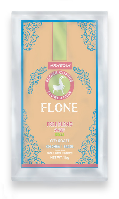 플로네 원두커피 프리 블랜드 1kg 디카페인 당일로스팅( 250g - 4개 ), 커피메이커