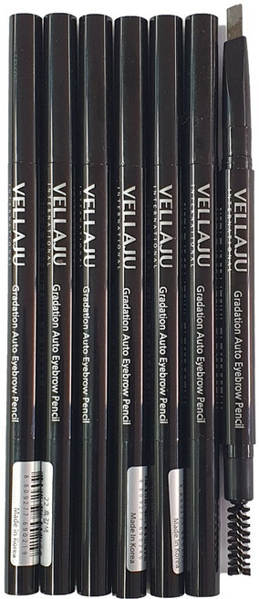 벨라쥬 그라데이션 오토 아이브로우 펜슬 프리미엄펜슬 6색 택1, 5개