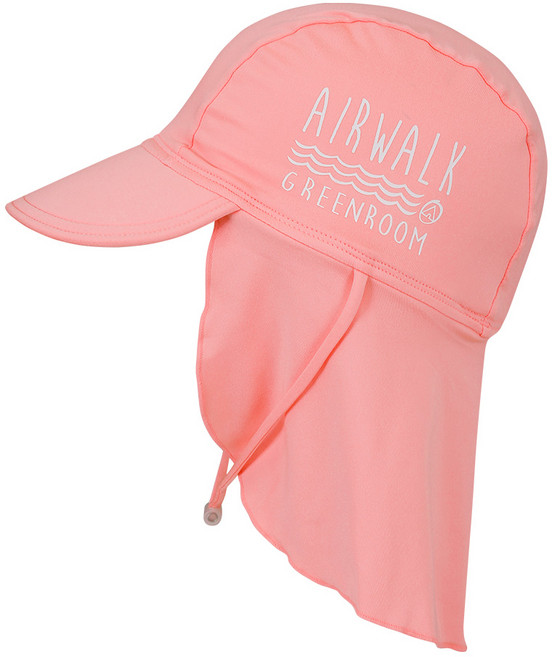 에어워크서프 아동 UV 자외선 차단 천수모 플랩캡, 1개, 코랄