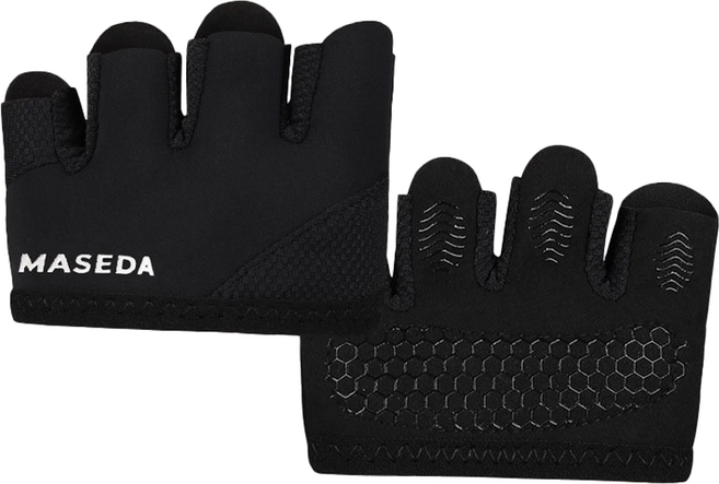 휘잇 굳은살방지 하프 헬스장갑 반장갑 풀업 스트랩, 블랙, 1세트