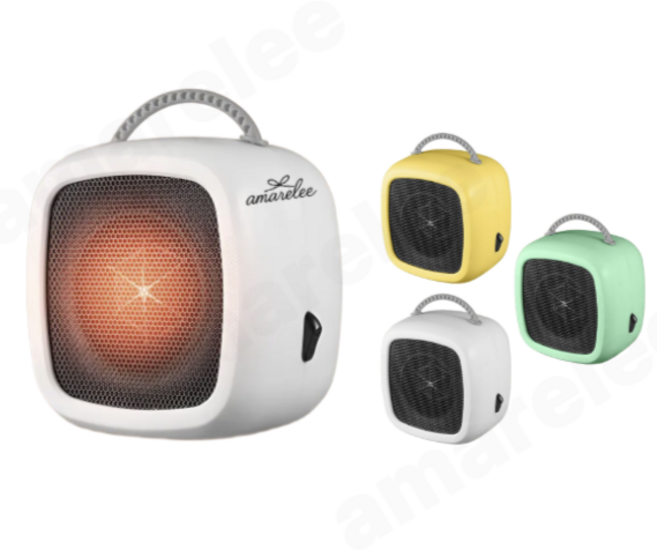 amarelee 가정용 온풍기 1등급 절전형 전기온풍기무소음 미니히터 욕실 온풍기, 노란색1개, 노란색1개