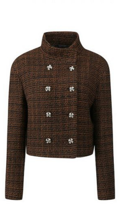 [모조에스핀] 모 100 하이넥 더블 자켓 BRJ244MSF138