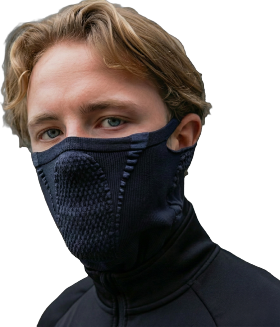 타이트엔드 ES6 사계절용 링클핏 롱마스크, 블랙, 1개