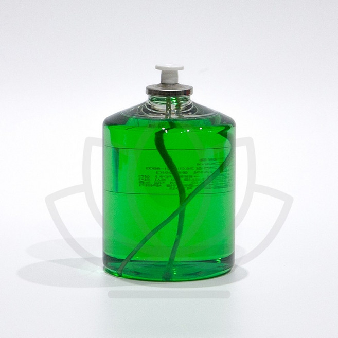 연화양초 만월 1회용액체초 7일초(녹색) 바람막이촛대용 액체초, 40개, 녹색