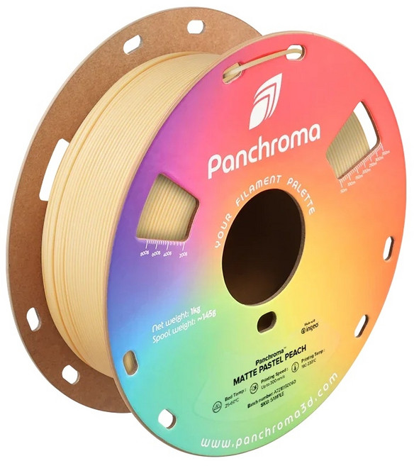 Polymaker PLA 필라멘트 PolyTerra 무광 1.75mm 1kg, 복숭아