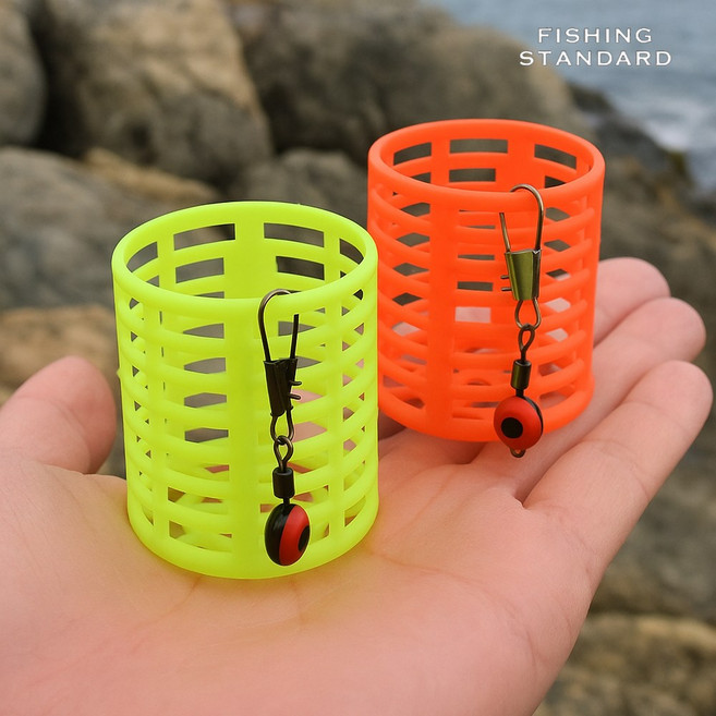 텐피스 폭탄 카고찌 바다 찌홀더 세트 감성돔 학꽁치 벵에돔 찌, 5개, 1개입