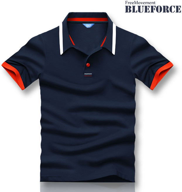 블루포스 클리톤 반팔카라티 기능성 남자 티셔츠 남성 반팔티 단체티 남녀공용 커플티 여름 골프티 [국내생산]