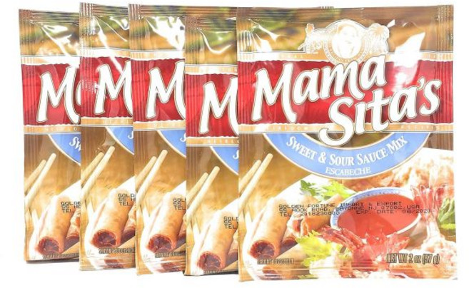 마마 시타의 달콤 새콤한 소스 믹스 에스카베체 2온스 (57g) 5팩