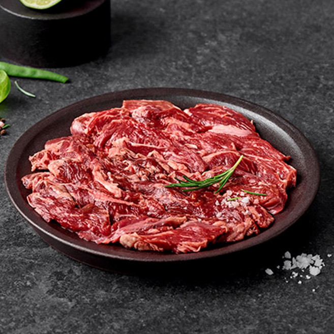 소 특수부위 구이용 안창살 300g 프리미엄 스테이크, 2개