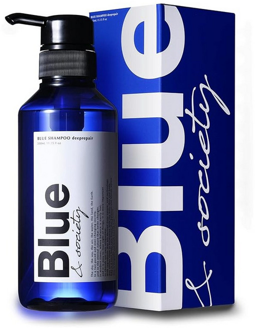 Blue 향수 샴푸 325ml 남성 프로 조향사가 감수 재스민 & 화이트 무스크의 향기, 1개, 1g