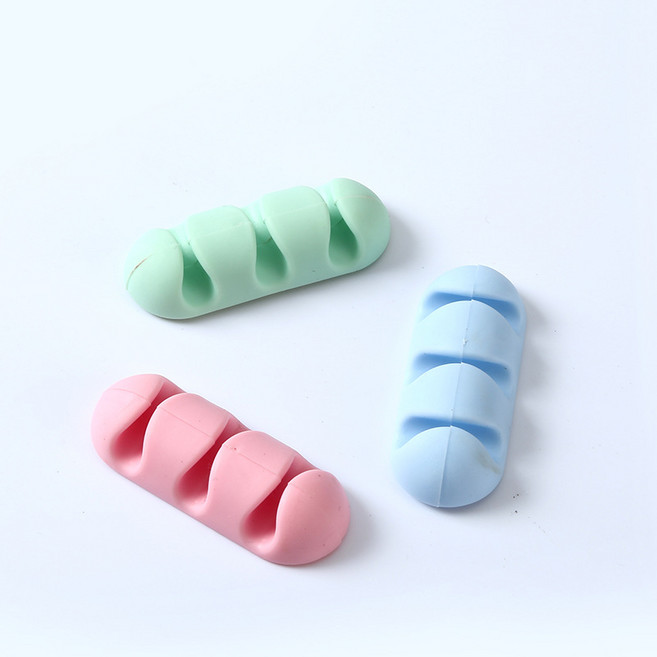 파노라마 플라자 케이블 정리 클립 5개입(랜덤색상), 랜덤색상, 5개