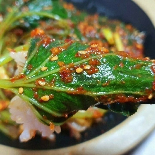 머위잎 젓갈이 들어간 머위김치, 1개, 500g