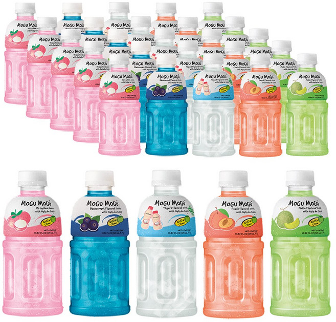 모구모구 인기5종 320ml 리치 6개+블랙커런트 6개+요거트 6개+복숭아 6개+멜론 6개 (총30개) 어린이주스음료수과일, 30개