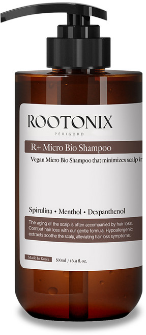 루토닉스 비건 탈모 지루성 두피염 청소년 샴푸 마이크로 바이오, 1개, 500ml