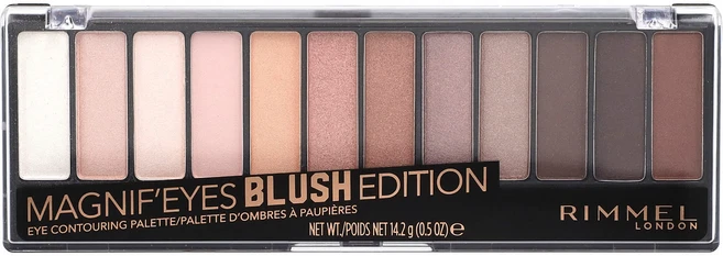 Rimmel London Magnif'Ees 아이 컨투어링 팔레트 002 블러셔 에디션 14.2g(0.5oz), RimmelLondonMagnifEes아이컨투어링팔레트, 1개 - 쿠팡