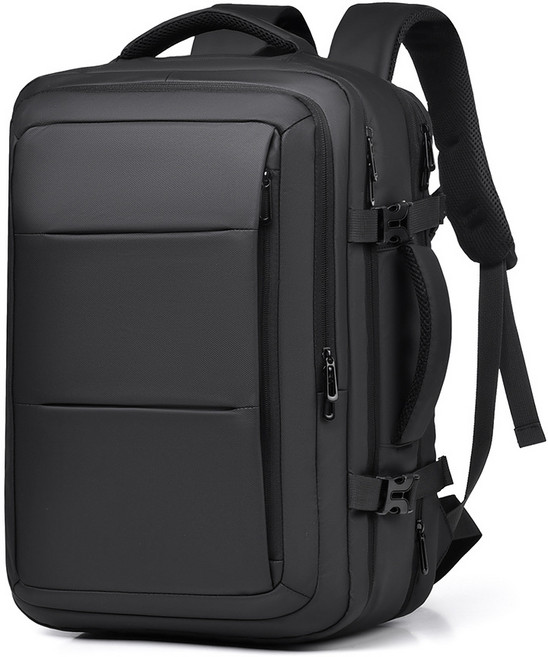 대용량 확장형 여행용 옥스포드 원단 백팩 노트북 백팩 가방 직장인 대학생 출장 가방 USB 충전 슬롯 백팩