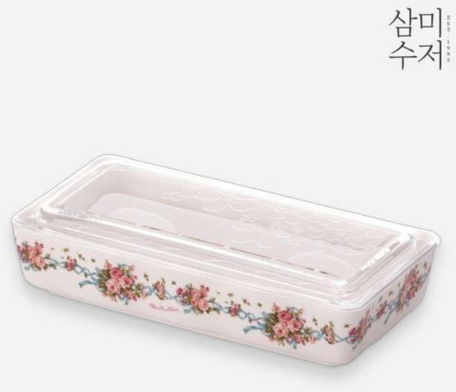 잉글랜드 직사각 테이블수저통, 없음, 1개