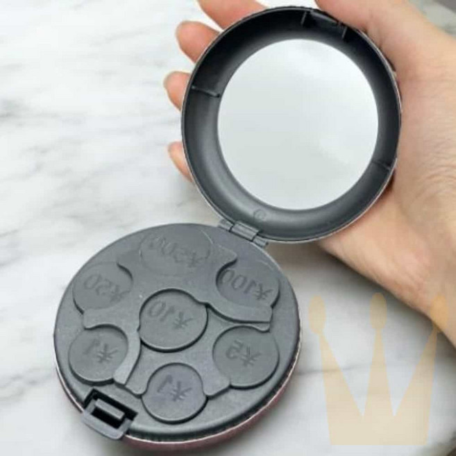 라온지니 일본 동전 지갑 케이스 엔화지갑 동전정리 일본동전지갑