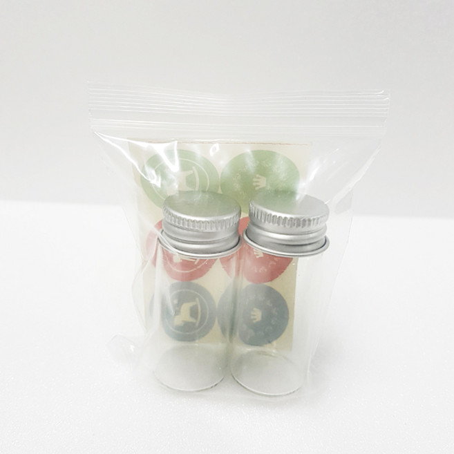 맘스프레즌 탯줄보관함 유리공병, 뚜껑병