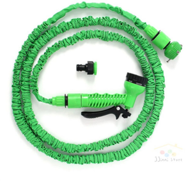 찌니스토어 늘어나는 고압 야외 매직호스 5M 그린 야외호스