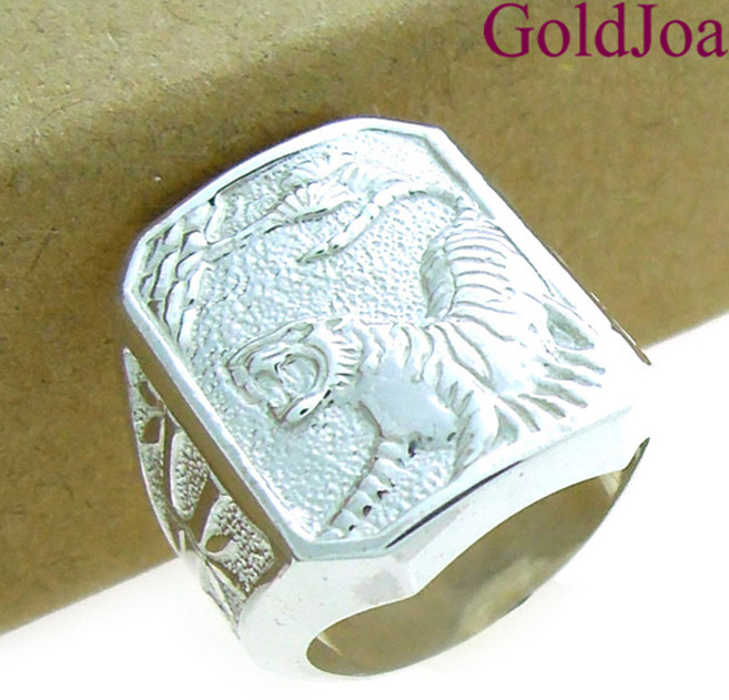 웅장한 호랑이 실버반지 (20949r) 정품 순은 925 은반지