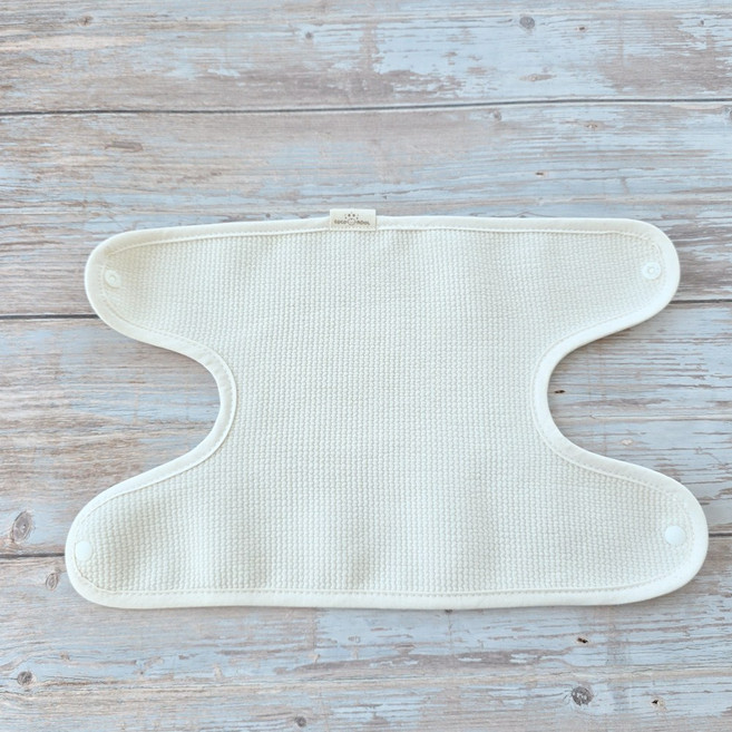 코코아돌 거즈 아기띠 앞보기 침받이 에르고 포그내 베이비뵨 호환, 무지, 1개