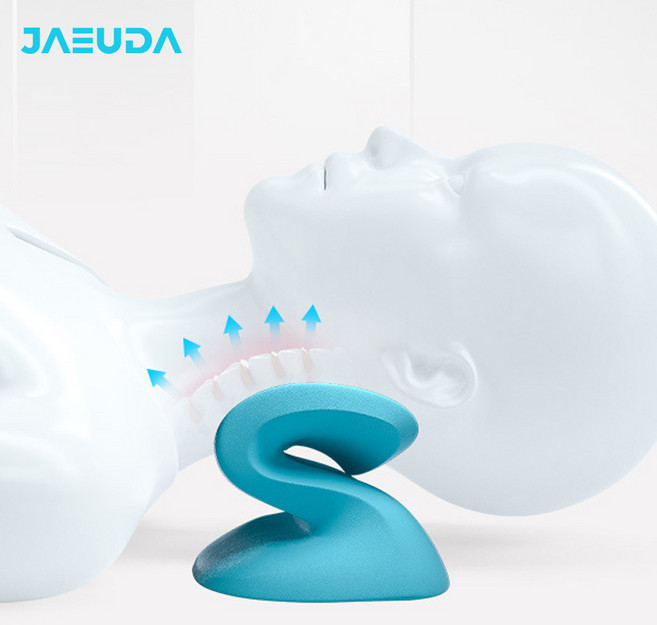 재우다 거북목 일자목 경추 베개, 1개