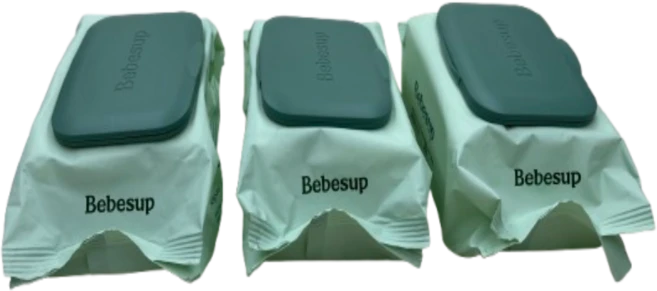 몽글몽글마켓 베베숲 네추럴 휴대용 캡형 물티슈 24매 x 3입, 3개, 24매입, 80g - 쿠팡