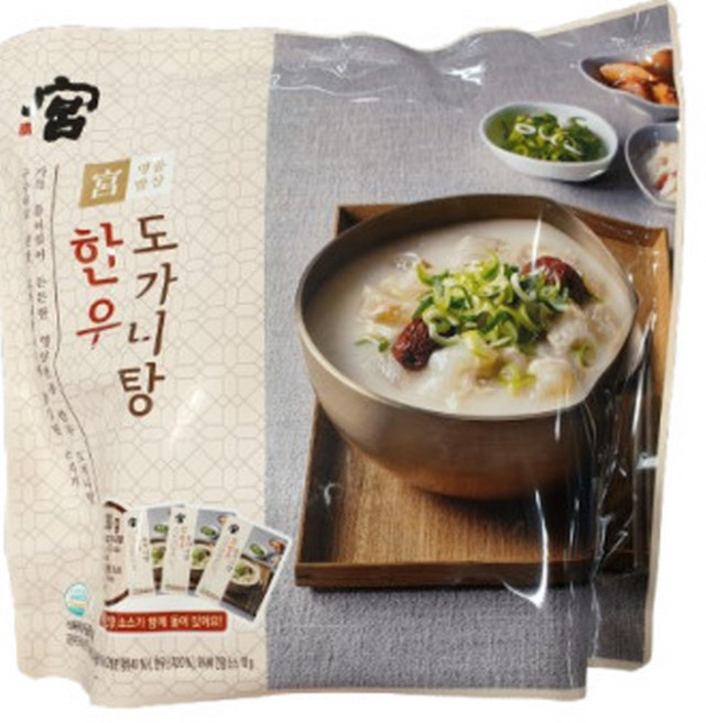 궁 한우도가니탕 500g X 3입(냉장배송), 1.5kg, 2개