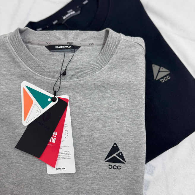 블랙야크 오버핏 맨투맨 남녀공용 기본맨투맨