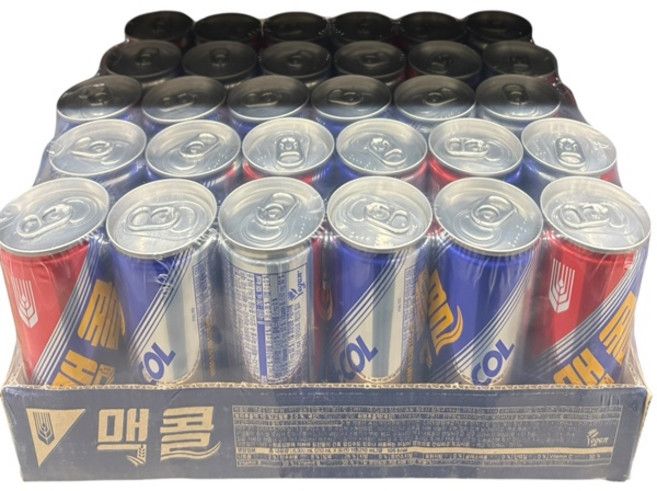 맥콜 탄산음료, 210ml, 30개