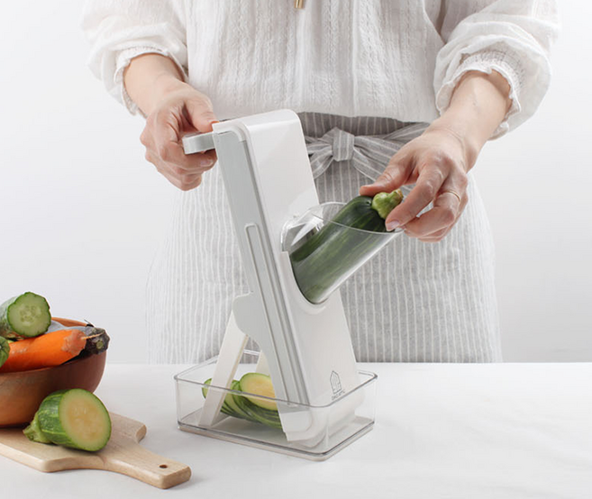 해피쿡 안전하고 간편한 채칼 슬라이스 4종 세트, 1개