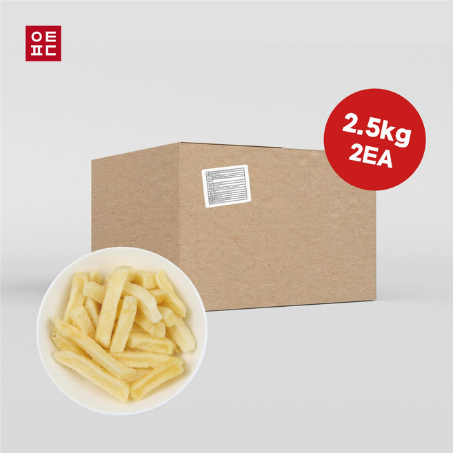 [본사] 감자스틱 짭잘한맛 솔티 대용량, 1개, 5kg