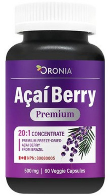 오로니아 아사이베리 프리미엄 500mg 60정/180정/300정/500정 2개