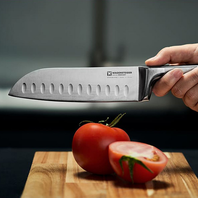 바겐슈타이거 올 스텐 주방 나이프 산도쿠 식도 칼, 1개